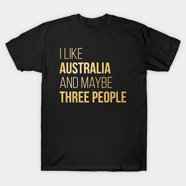 Australian T-Shirt by OKDave